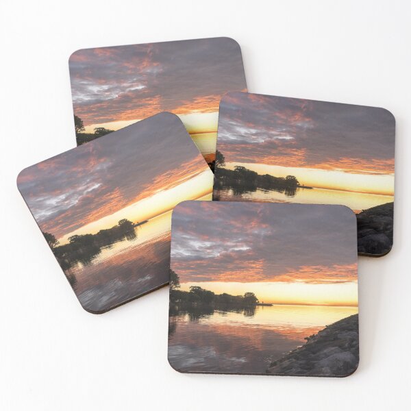 Item preview, Anticipation - Waiting for Sunrise on a Rocky Lake Ontario Promontory designed and sold by Georgia Mizuleva.