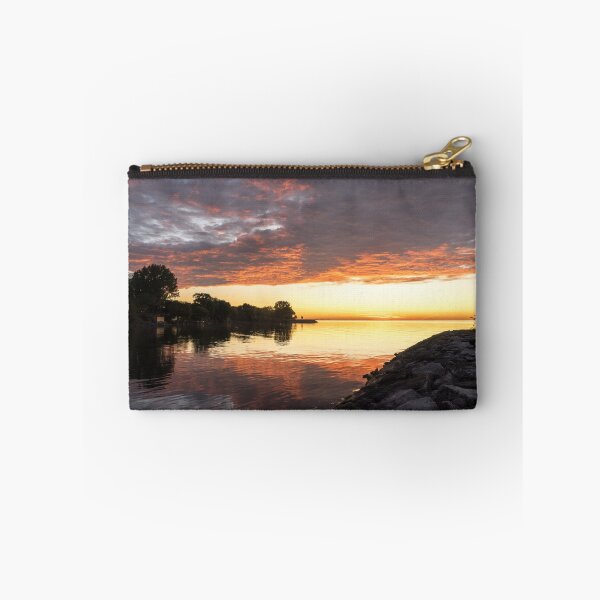 Item preview, Anticipation - Waiting for Sunrise on a Rocky Lake Ontario Promontory designed and sold by Georgia Mizuleva.