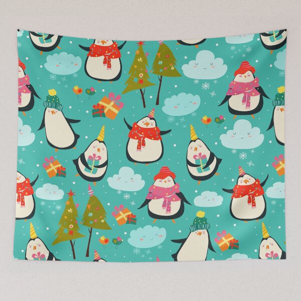 Item preview, A Very Penguin Christmas designed and sold by MclaughlinGifts.
