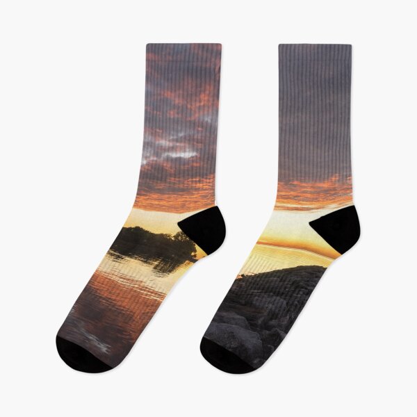 Item preview, Anticipation - Waiting for Sunrise on a Rocky Lake Ontario Promontory designed and sold by Georgia Mizuleva.