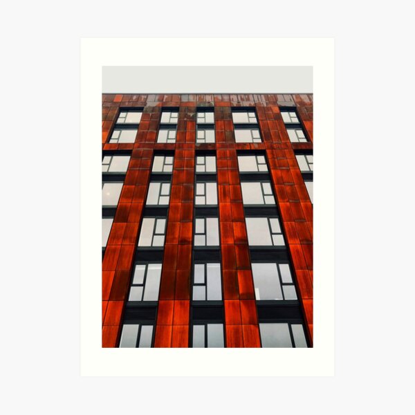 Rusty apartments Art Print