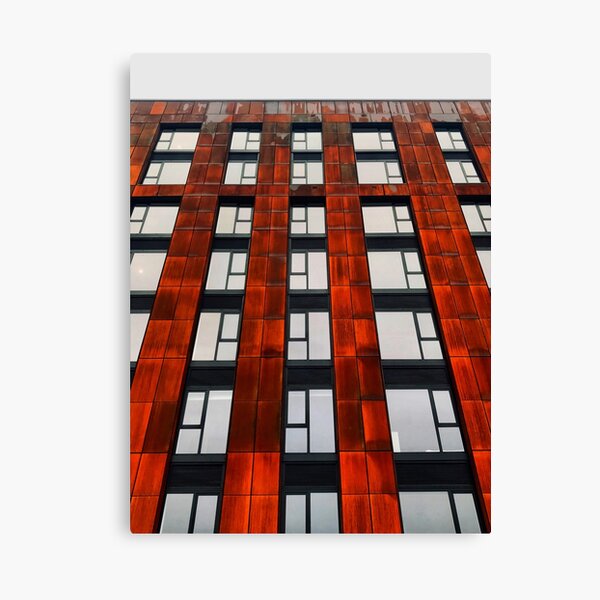 Rusty apartments Canvas Print