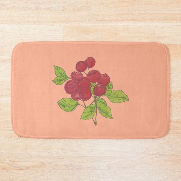 Item preview, red fruit sticker - watercolor designed and sold by ventumpluviam.