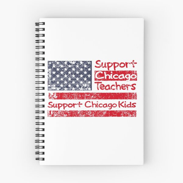 Item preview, Red for Ed Chicago Teachers Distressed American Flag designed and sold by RiffXS.