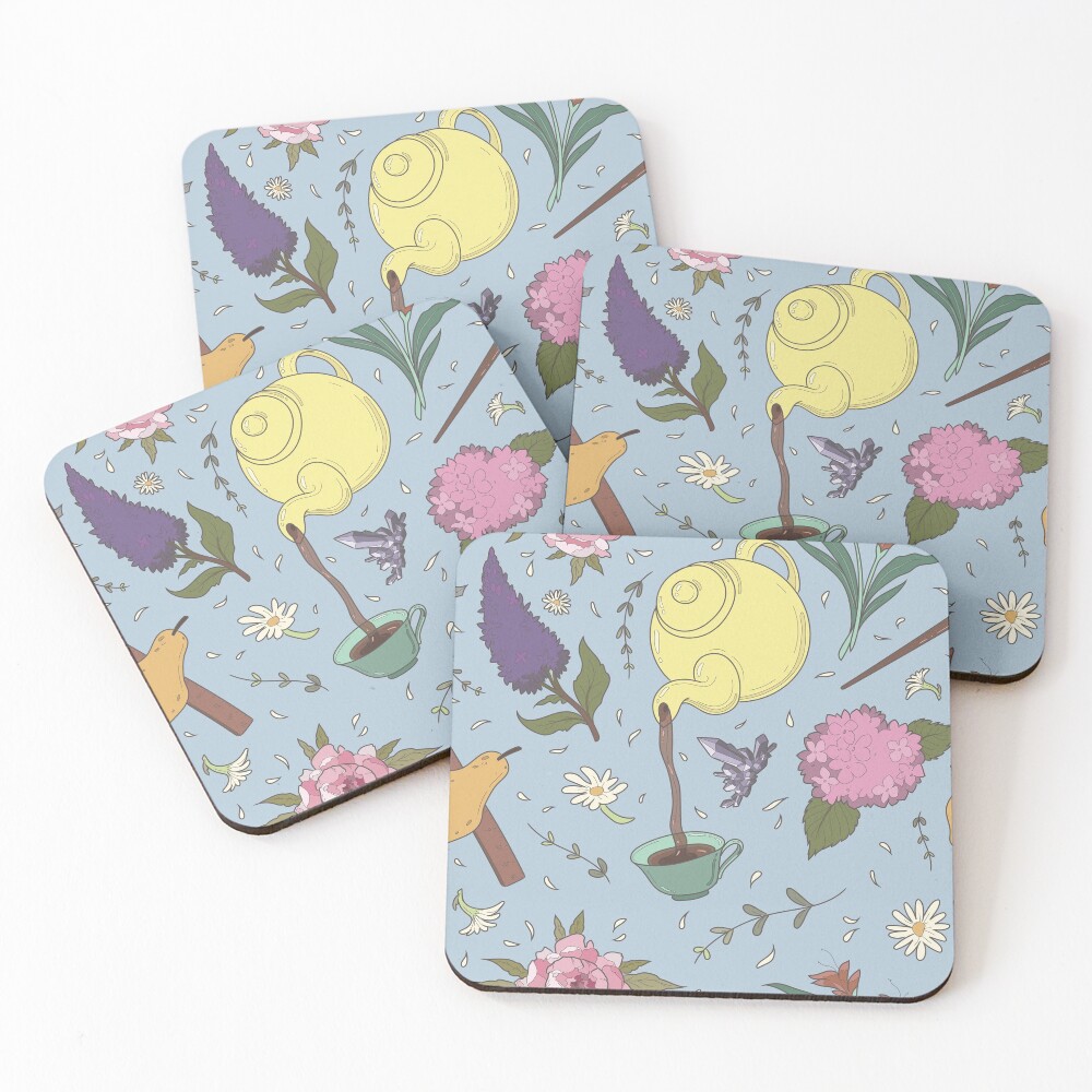 Item preview, Coasters (Set of 4) designed and sold by violentlycurly.