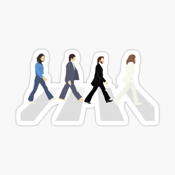 The Beatles Abbey Road Sticker