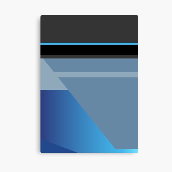 Symphony in Blue ( movement 1 - 1 ) Canvas Print