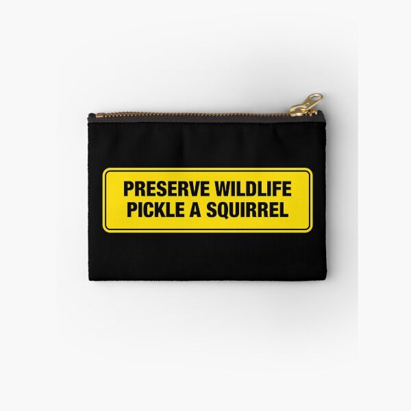 Item preview, Preserve Wildlife, Pickle A Squirrel Bumper Sticker designed and sold by adidabu.