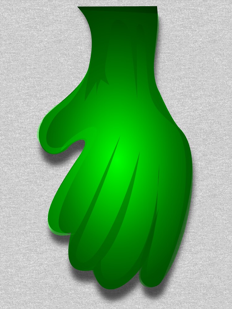 Monster Green Hand by Claudiocmb