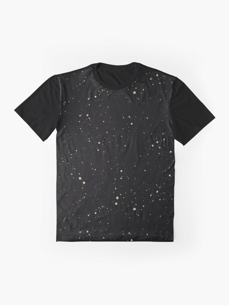 black speckled shirt