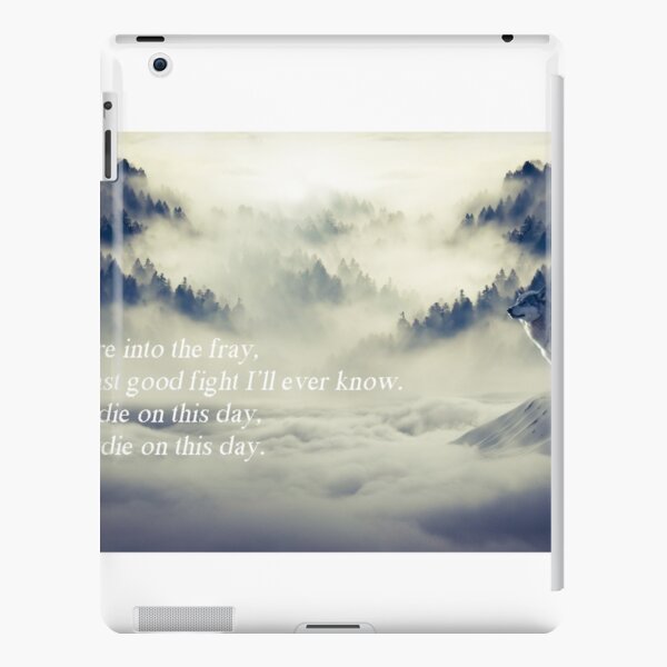 Once more into the fray iPad Snap Case