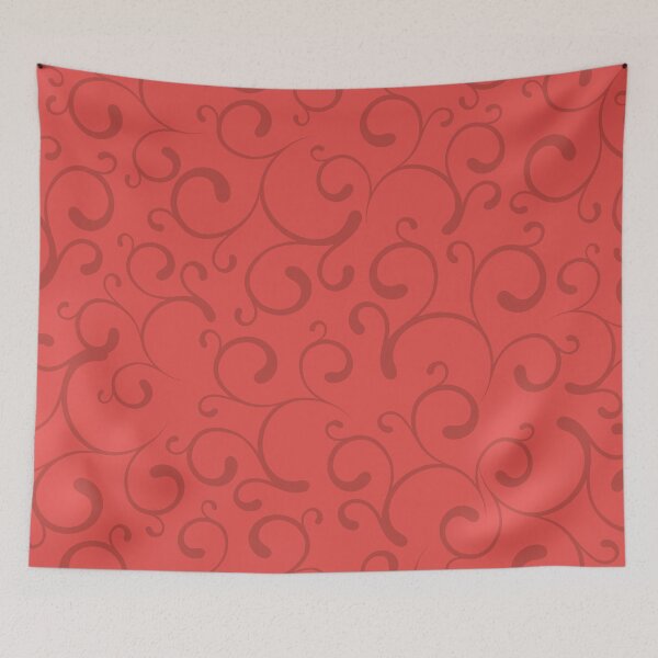 Item preview, Red Christmas Swirls designed and sold by MclaughlinGifts.