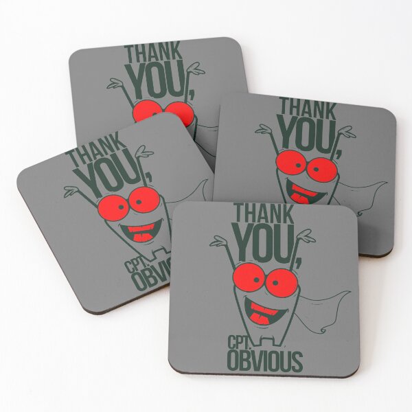Item preview, Thank you Captain Obvious Red designed and sold by aventi24.