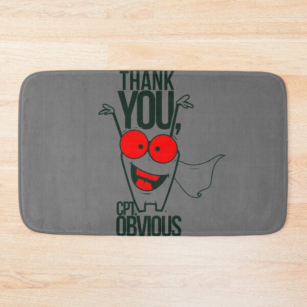 Item preview, Thank you Captain Obvious Red designed and sold by aventi24.