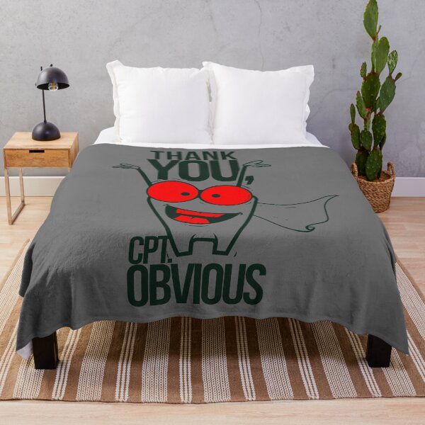 Item preview, Thank you Captain Obvious Red designed and sold by aventi24.