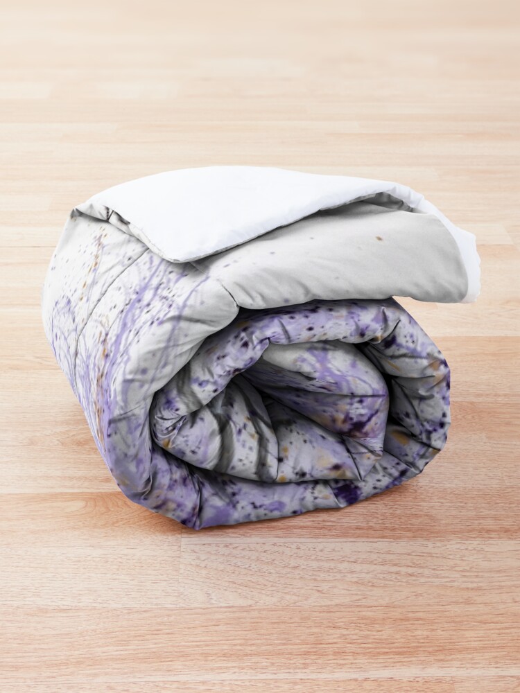 Alternate view of Purple Prosperity Tree Comforter