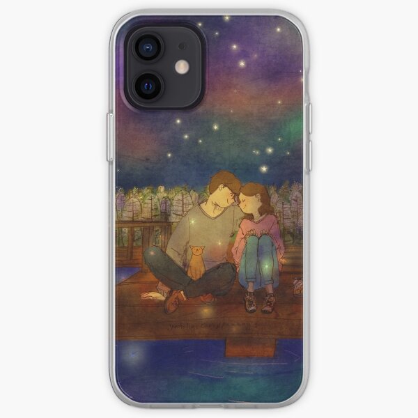 Starry night iPhone Soft Case
