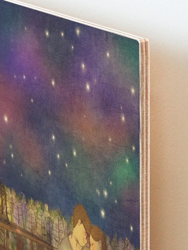 Alternate view of Starry night Mounted Print
