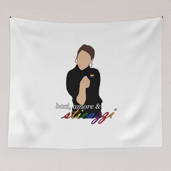 Item preview, Melanie Scrofano - Baci, amore e sticazzi designed and sold by ohmycakewalk.