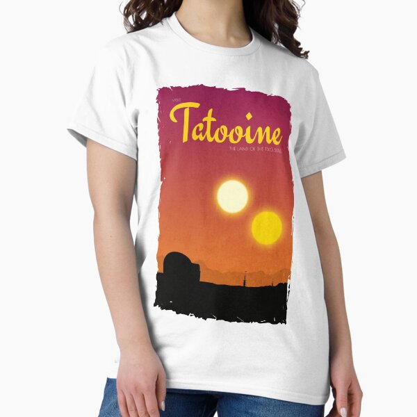Vista previa del artículo con la obra «Visita Tatooine», diseñado y vendido por doodleduck.