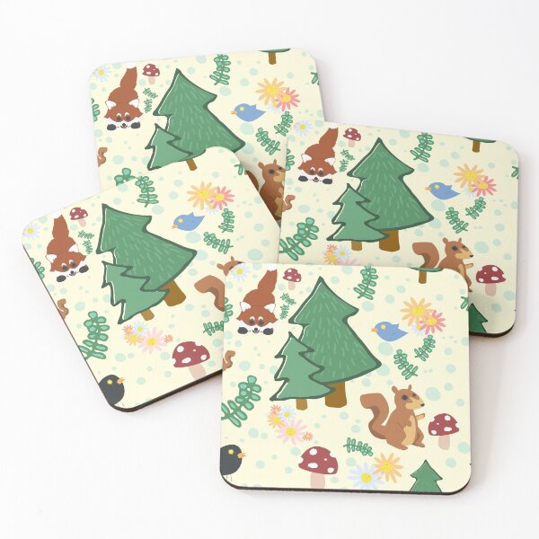Item preview, Woodland Pattern designed and sold by Cyanide-Cupcake.