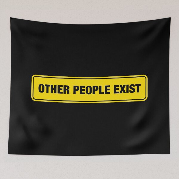 Item preview, Other People Exist Bumper Sticker designed and sold by adidabu.