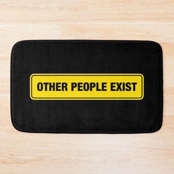 Item preview, Other People Exist Bumper Sticker designed and sold by adidabu.