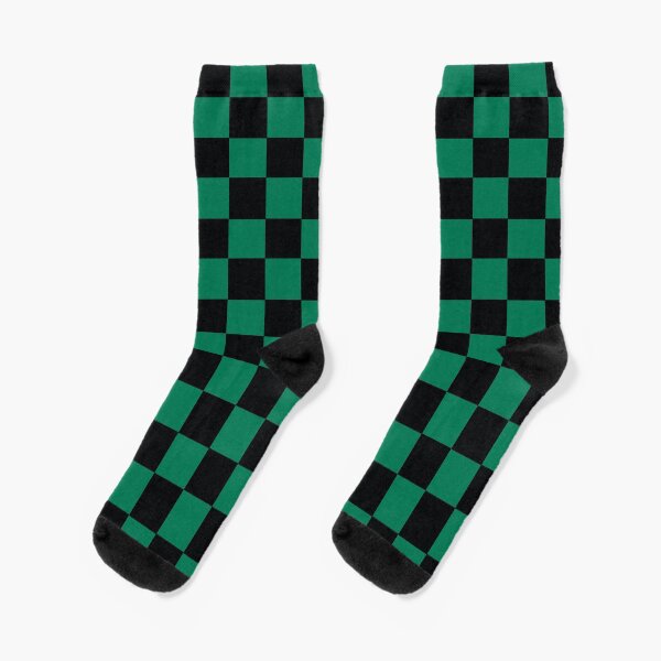 Patrón de Tanjirou Demon Slayer Calcetines