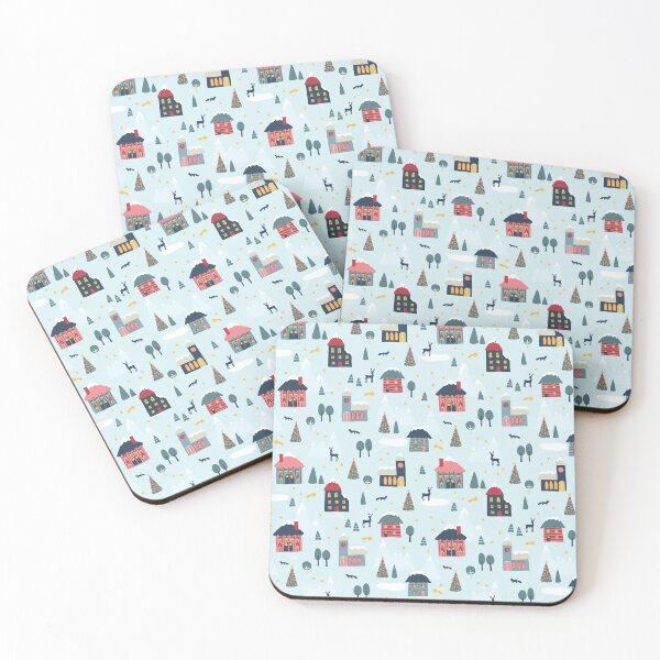 Item preview, Winter Holiday Village designed and sold by Sandra Hutter.