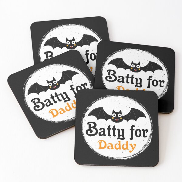 Item preview, Batty for Daddy Cute Halloween Bat designed and sold by mrhighsky.