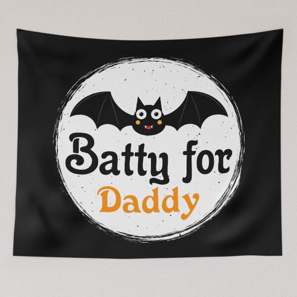 Item preview, Batty for Daddy Cute Halloween Bat designed and sold by mrhighsky.