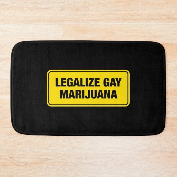 Item preview, Legalize Gay Marijuana Bumper Sticker designed and sold by adidabu.