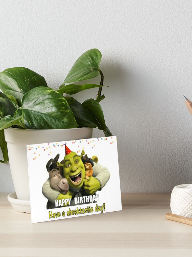 Shrek meme Art Board Print for Sale by Pulte