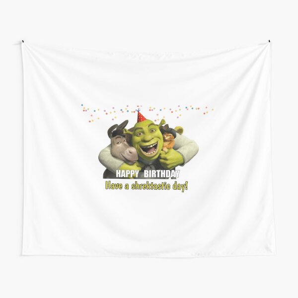  LWIEF Shrek Tapestry Eboy And Egirl Fiona Funny Tapestrys  29x37in Meme Tapestries Wall Hanging Art Poster For Bedroom : Home & Kitchen