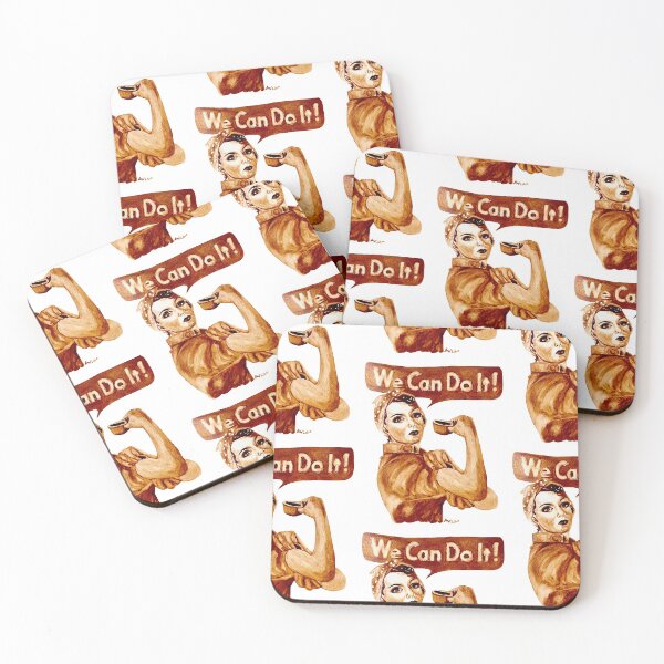 Item preview, Rosie la bebedora de café designed and sold by ArtByAmy.