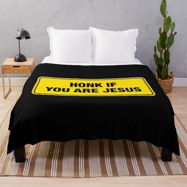 Item preview, Honk If You Are Jesus Bumper Sticker designed and sold by adidabu.