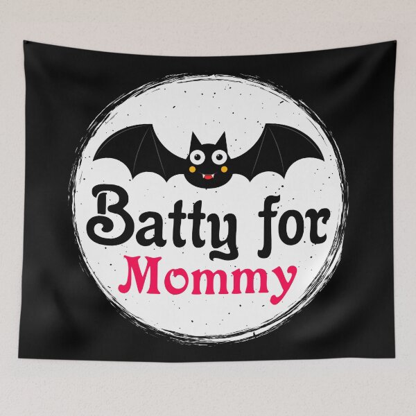 Item preview, Batty for Mommy Cute Halloween Bat designed and sold by mrhighsky.