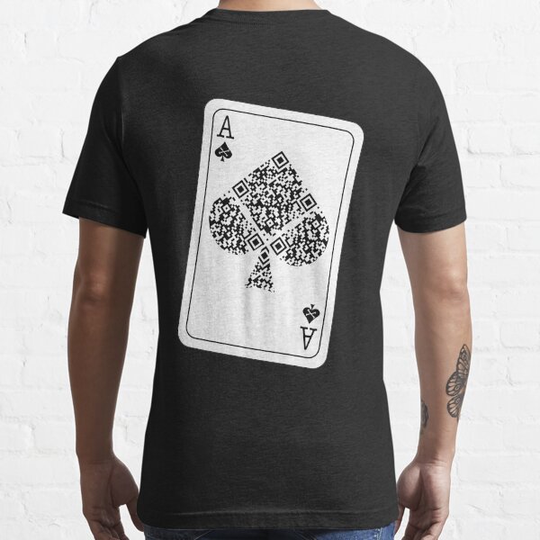 "Ace of Spades QR Code" Tshirt for Sale by KoolMoDee Redbubble ace