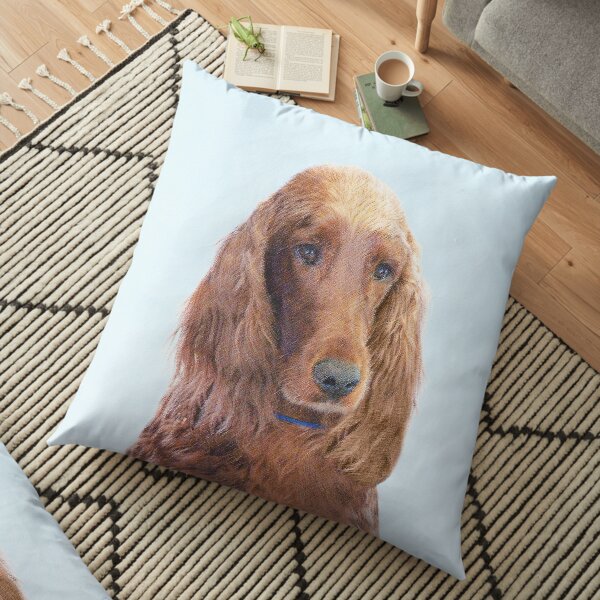 Irish Setter Floor Pillow