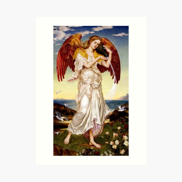 Eos - Evelyn de Morgan Art Print
