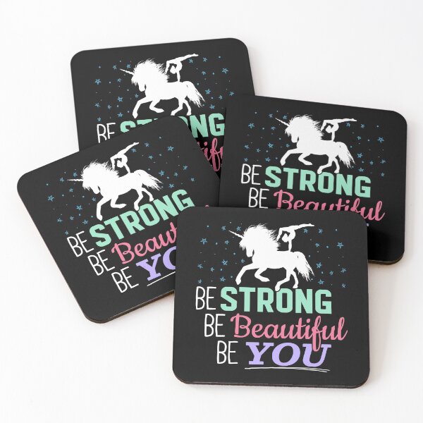 Item preview, Gymnastics Unicorn - Be Strong Beautiful You designed and sold by BestTrendyChoices.