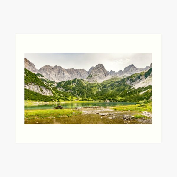 Seebensee | Tirol | Österreichische Alpen | Europa Kunstdruck