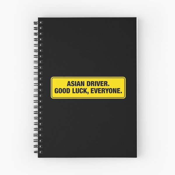 Item preview, Asian Driver, Good Luck, Everyone Bumper Sticker designed and sold by adidabu.