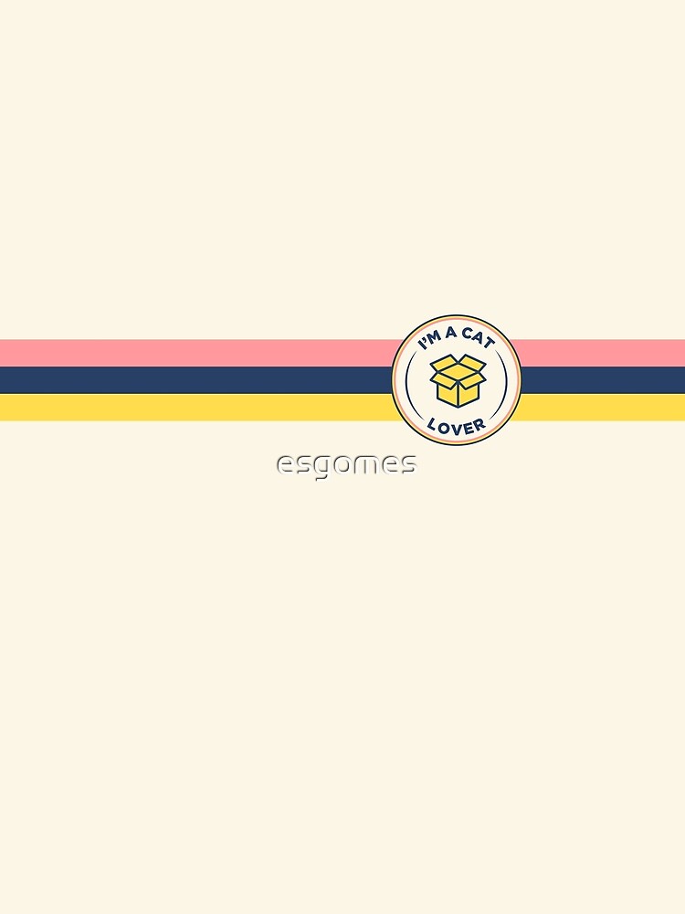 Funny Cat Lover Retro Badge by esgomes
