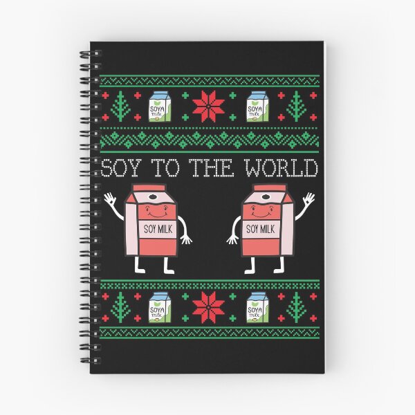 Item preview, Funny Christmas Vegan Vegetarian Soy Milk Ugly Christmas designed and sold by mrsmitful.