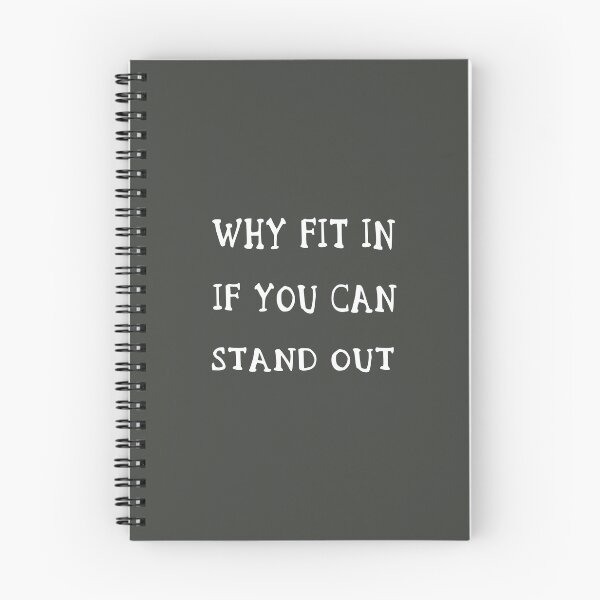 Item preview, Why fit in if you can stand out designed and sold by TheaDesign.