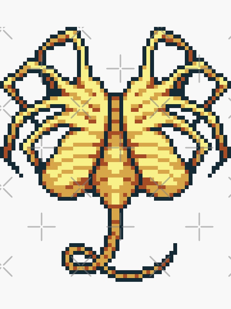 "Facehugger" Sticker by redicredips Redbubble