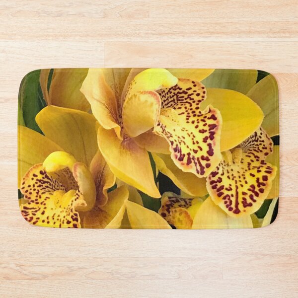 Item preview, Yummy Yellow Orchid With Luxurious Magenta Red Spots Art Photo designed and sold by DEC02.