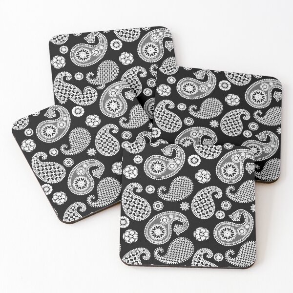 Item preview, Paisley Pattern, Black and White  designed and sold by Marymarice.