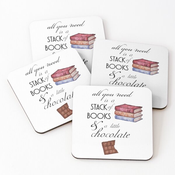 Item preview, Books and Chocolate All You Need designed and sold by 13Moons.